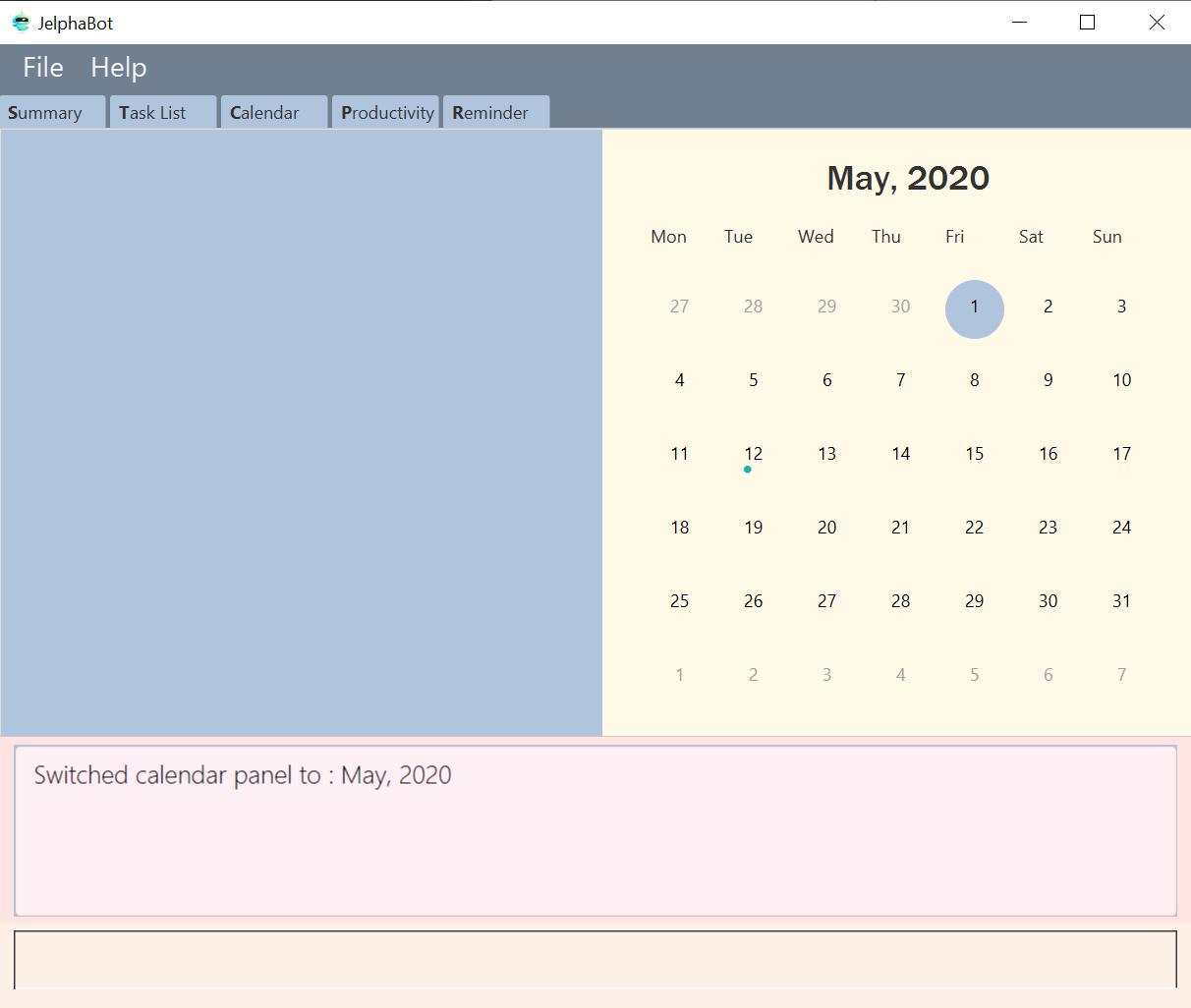 CalendarView